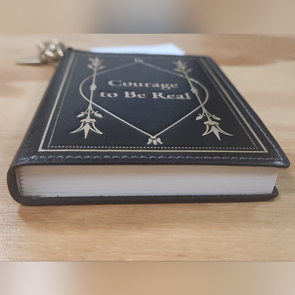 Coach Leather Notebook Bag Charm - Picture 3 of 8